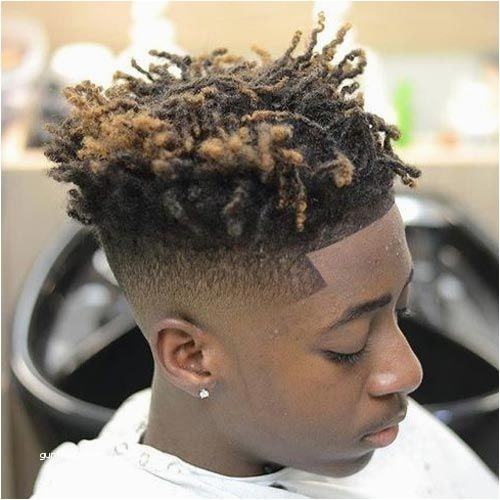 taper fade with dreads for men