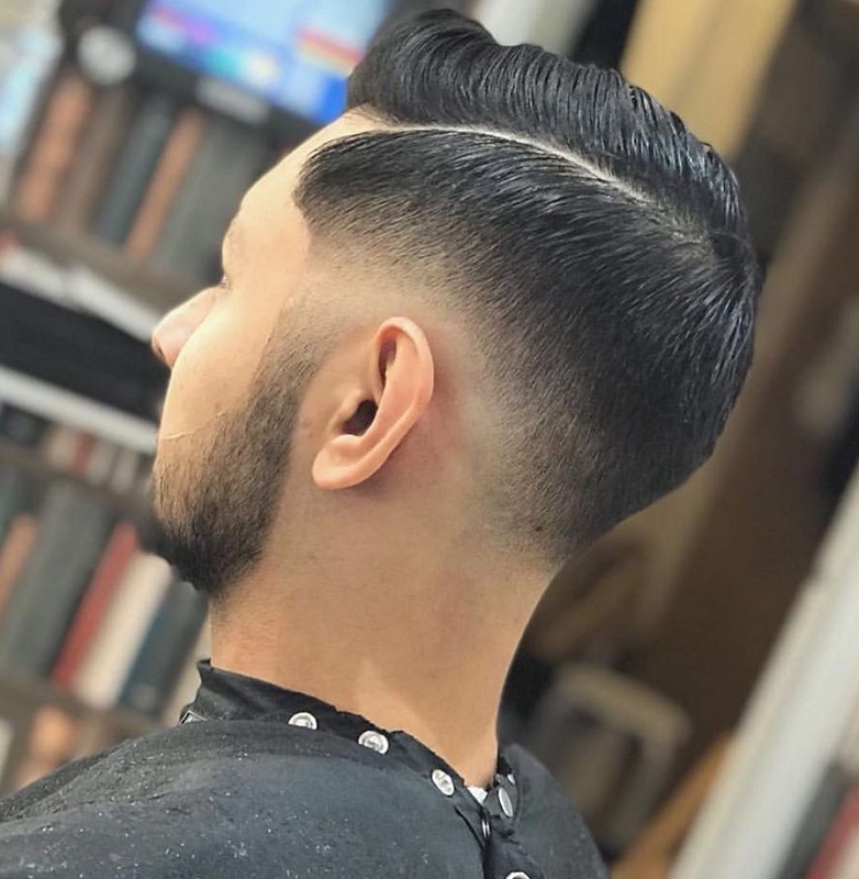 taper fade with part