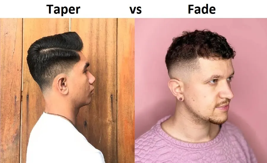 Taper Vs Fade Haircut .webp