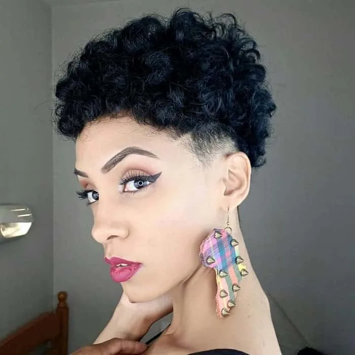 45 Tempting Tapered Natural Hairstyles for Women