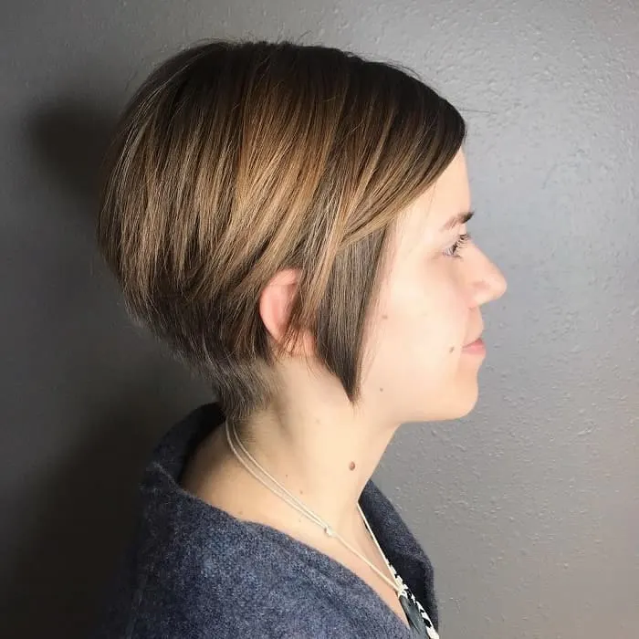 tapered stacked bob