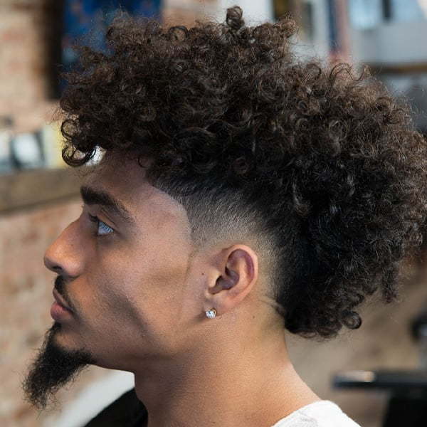 tapered undercut for afro hair