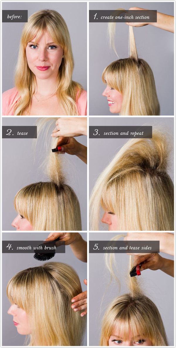 How to Tease Hair for Volume? Pros, Cons & Examples – Hairstyle Camp