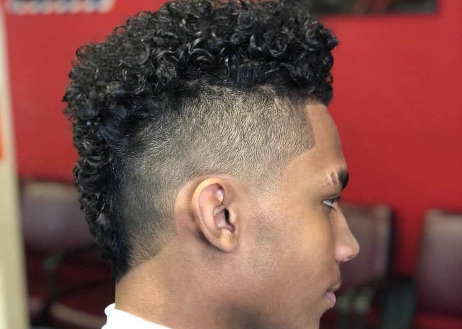 How to Style Temp Fade with Curls and Waves