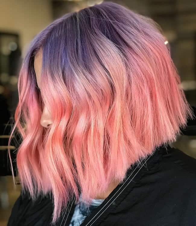 textured ombre bob