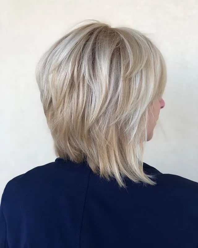 textured inverted bob