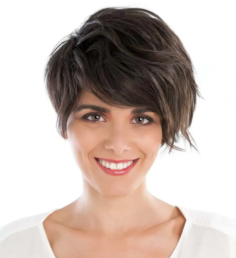 textured pixie bob