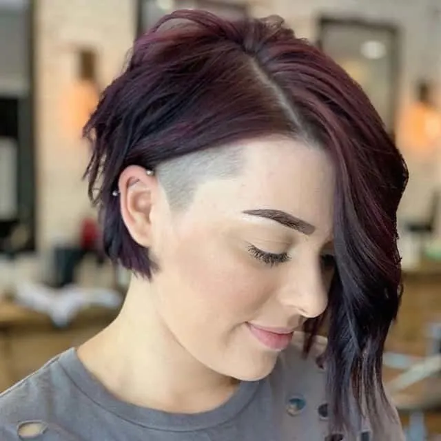 Textured Bob with Undercut