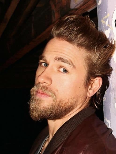 Charlie Hunnam's Thick Beard Style