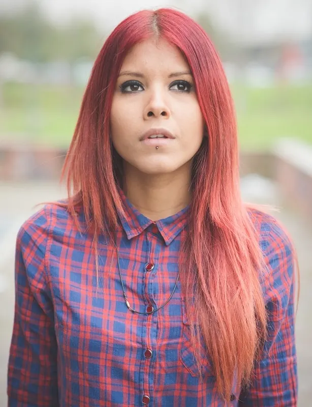 thick hairstyle for heart shaped faces