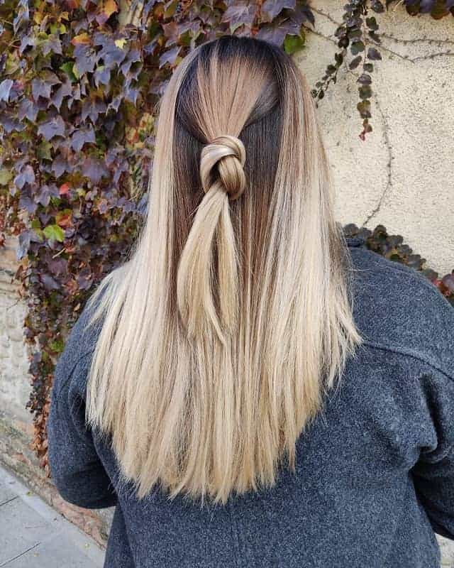 thick long straight hairstyle