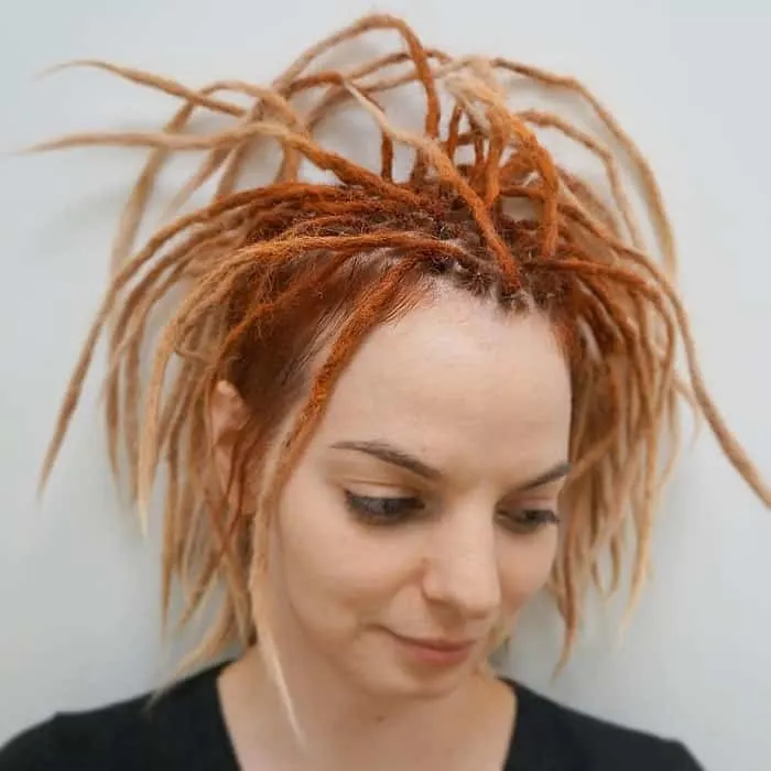 thin dreads bob hairstyle for women