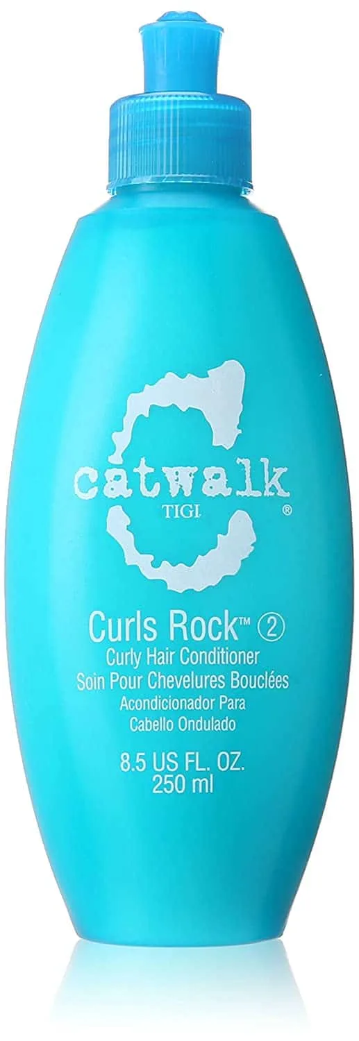 tigi catwalk curls rock conditioner isolated on white background
