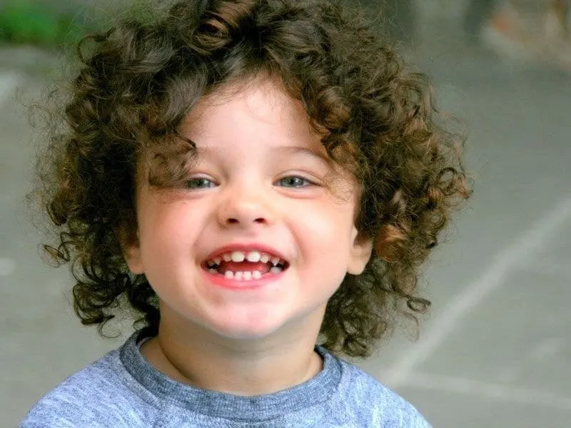 bowl style curly haircuts for toddler boy
