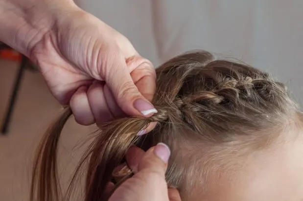 How to Style Toddler Braids with Beads