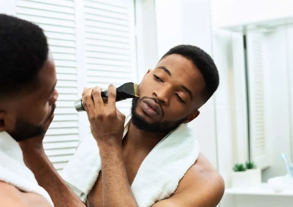 trimming beard regularly for beard growth