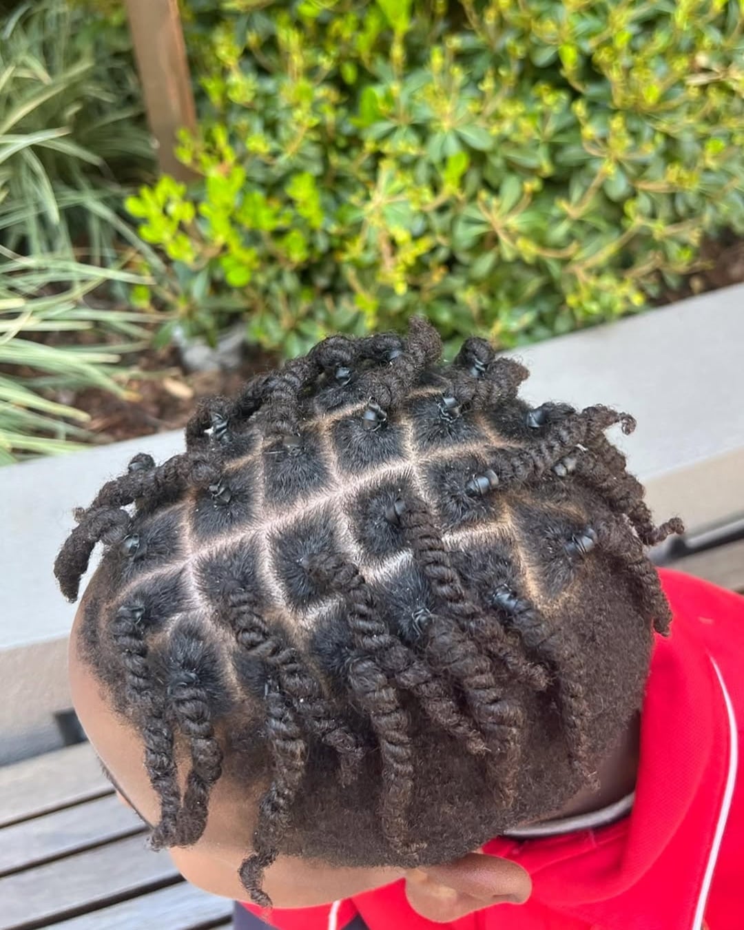 short two strand twist braids for little boys