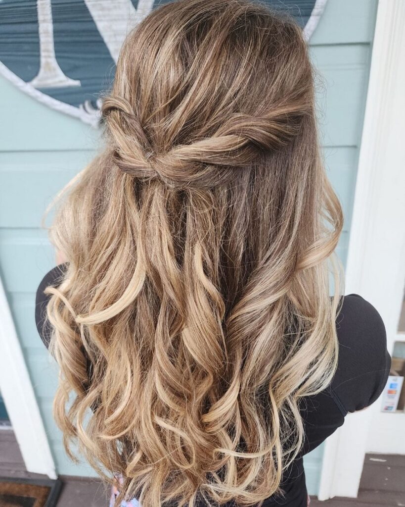 twist hairstyle for for curly frizzy hair