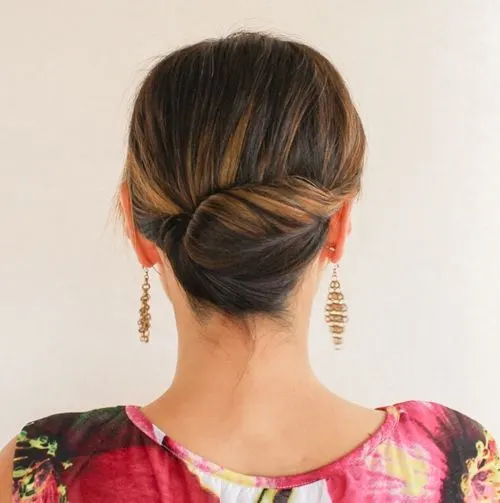 medium hair updos for women