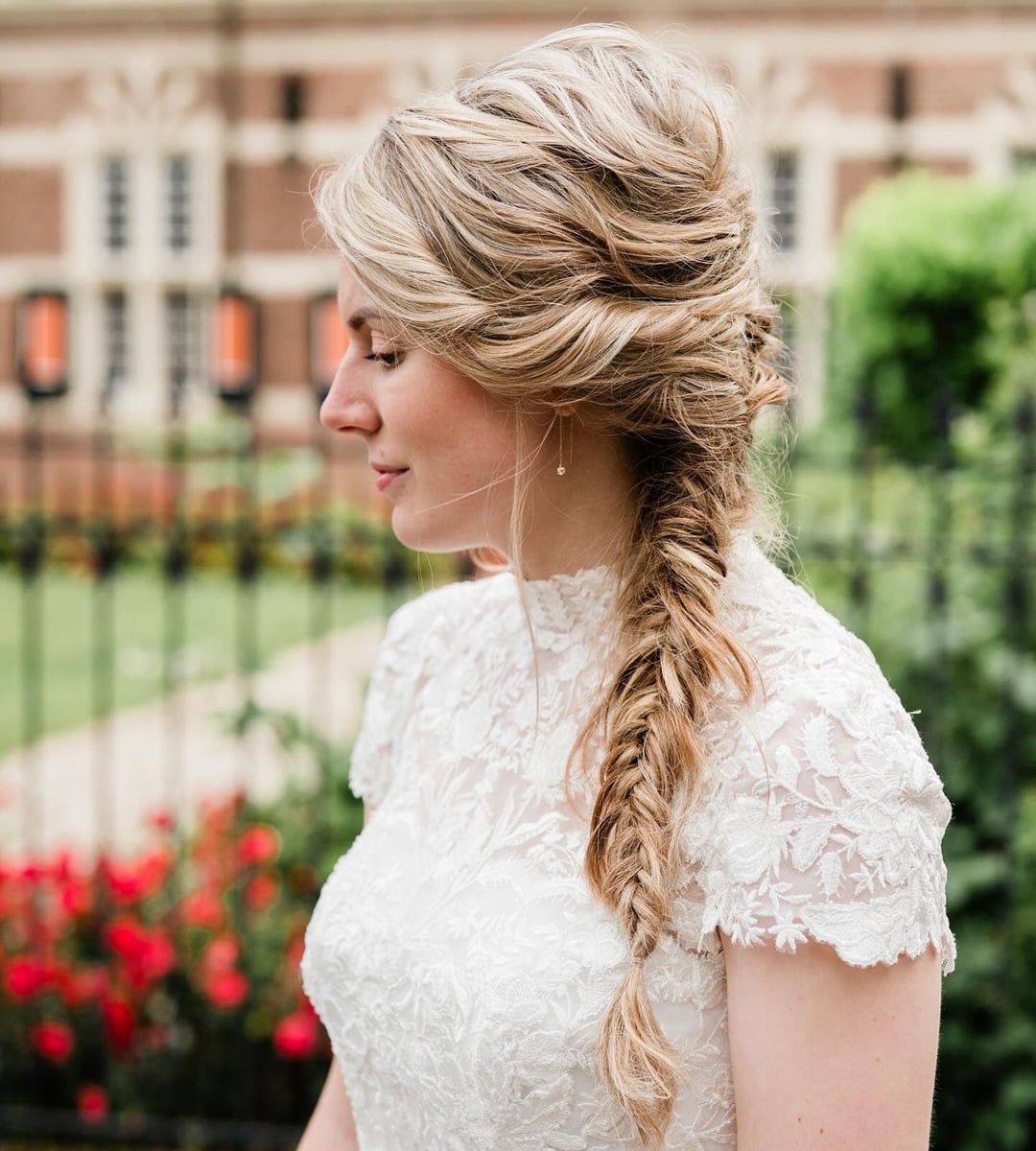 twisted fishtail braid