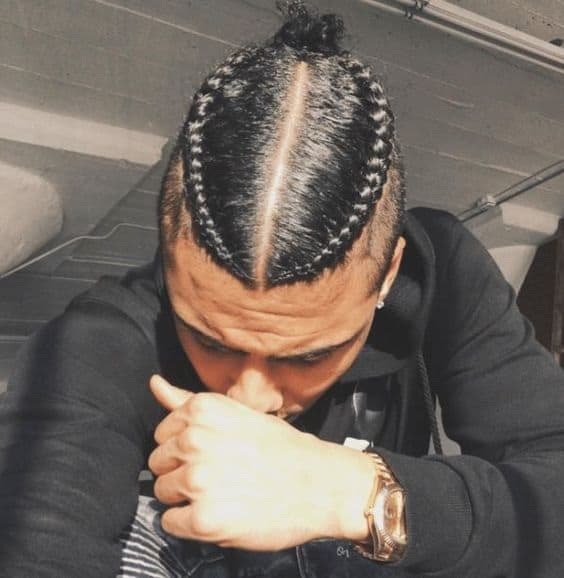 5 Two Braided Man Bun Hairstyles To Look Like A Boss