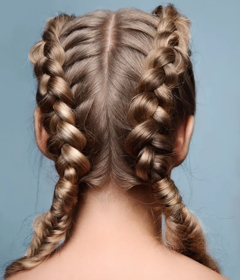 30 Prettiest Two Braids Hairstyles You'll Obsess Over for 2023