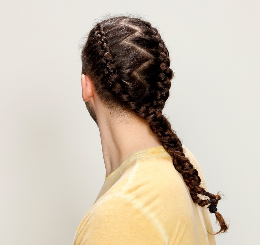 15 Exquisite Two Braids Hairstyles for Men (2023 Guide) – Hairstyle Camp