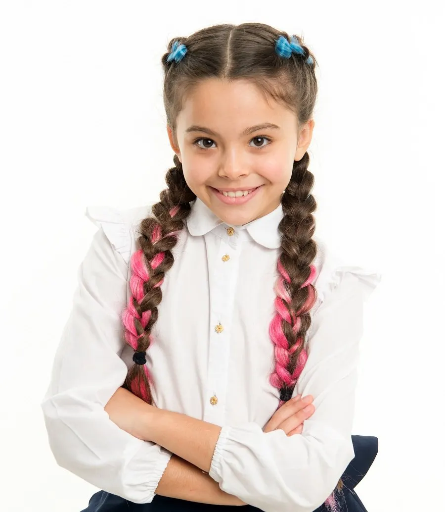 91 Cute & Easy Hairstyles for School Girls – HairstyleCamp
