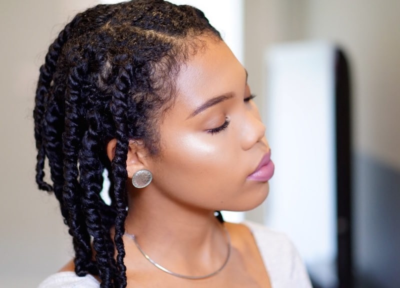 Two Strand Twist Styles For Medium Length Hair / Two strand twists can ...