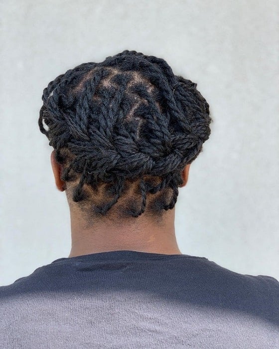 two strand twist for men