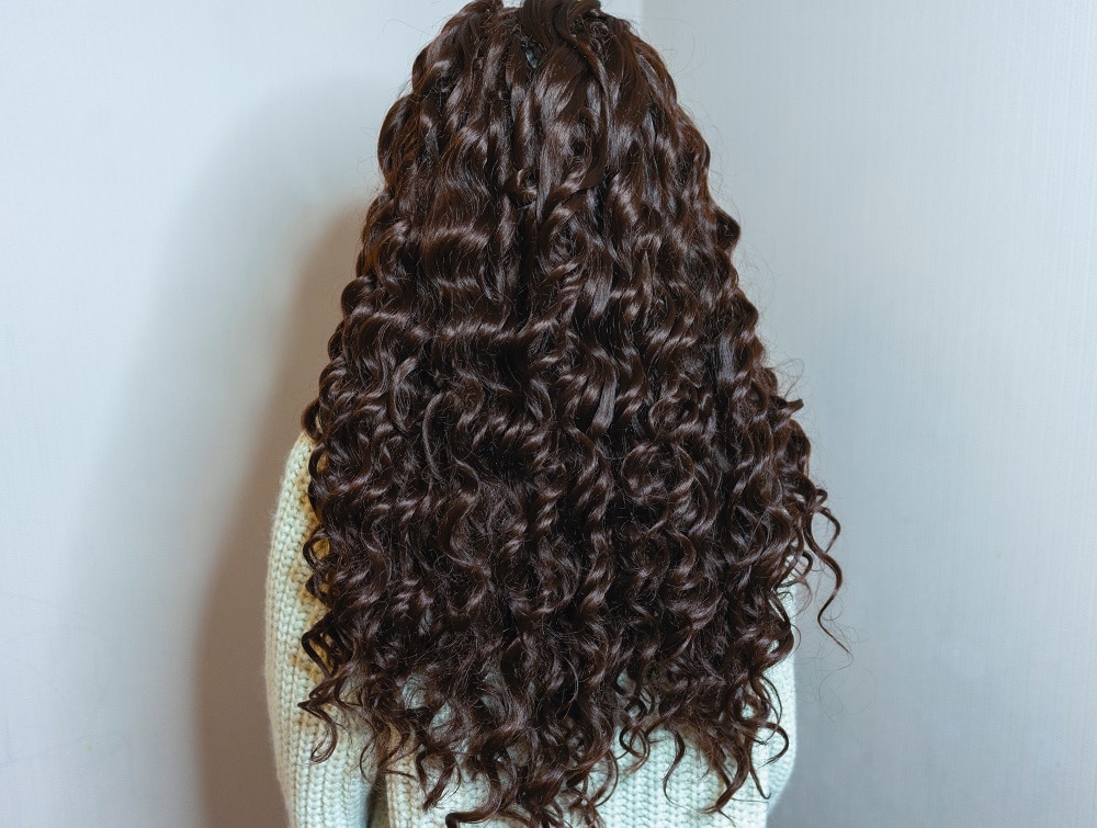 Types of crocheted hair - natural