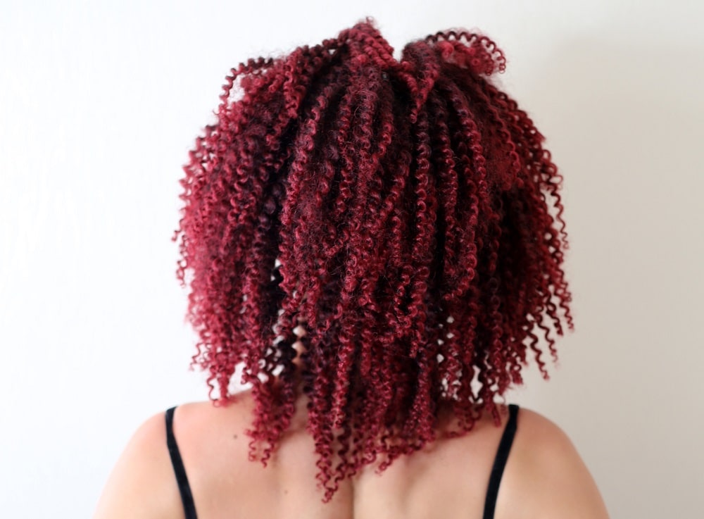 Types of crocheted hair - one color