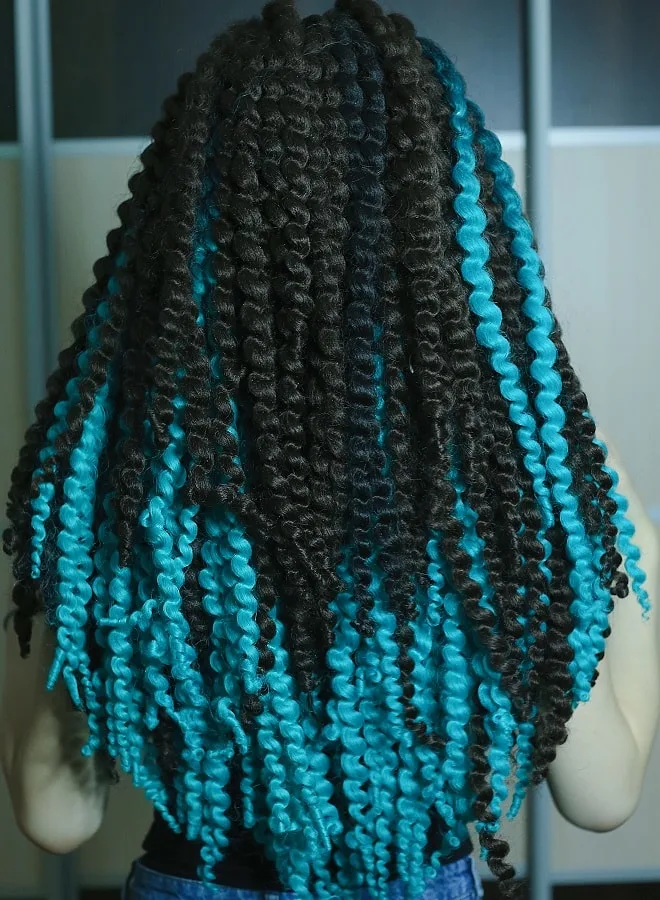 types of crochet hair - synthetic