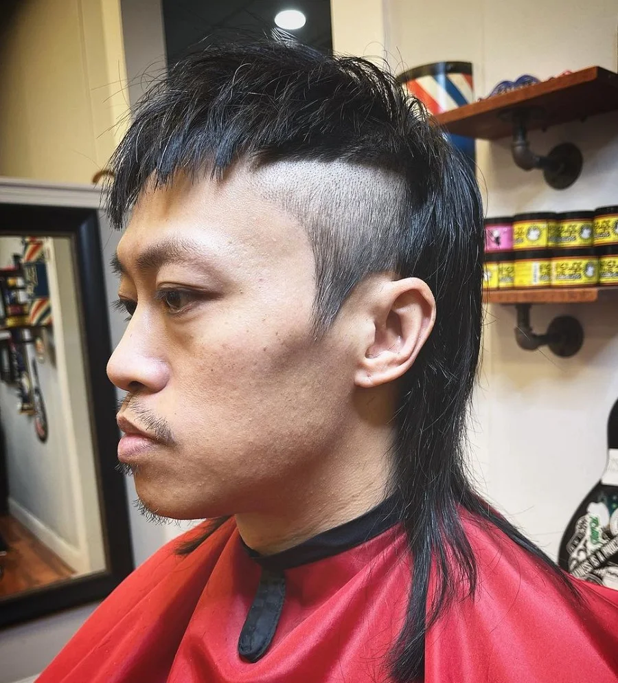 ugly mullet for fine hair