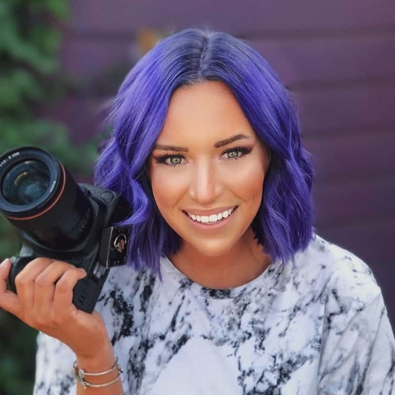 ultra violet hair