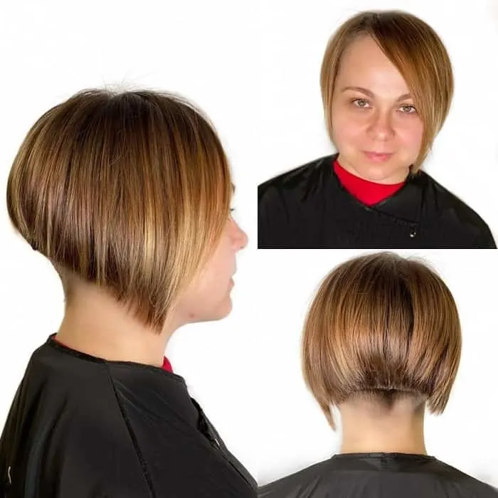 Undercut Bob for Fine Hair