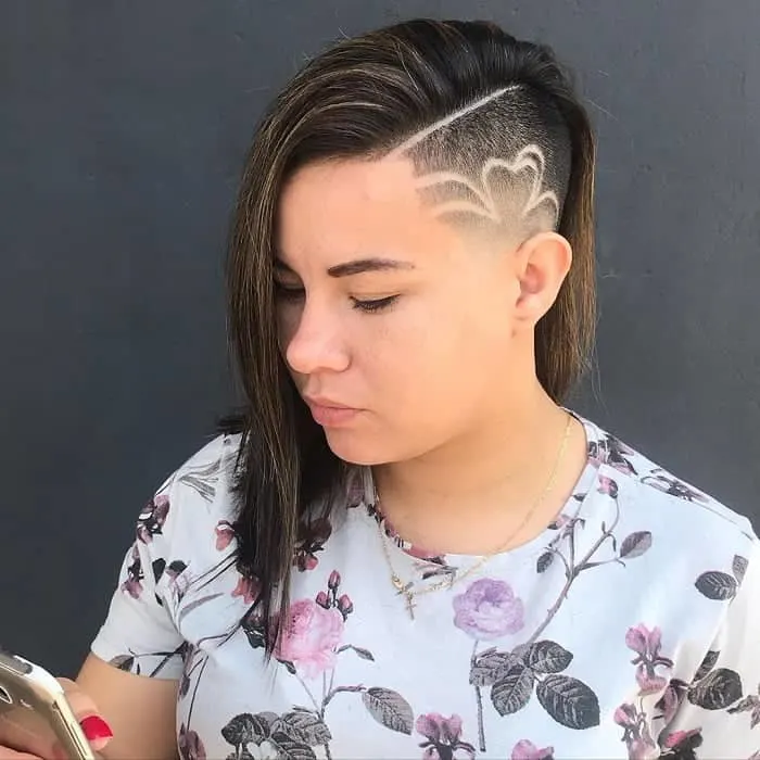 Undercut Bob for Thick Hair