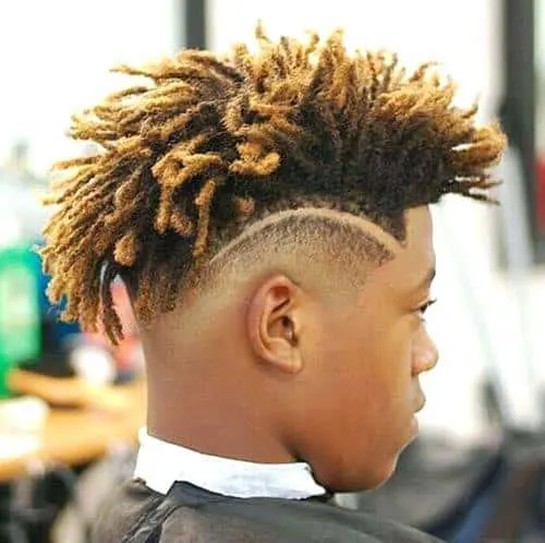 mohawk dreads with undercut