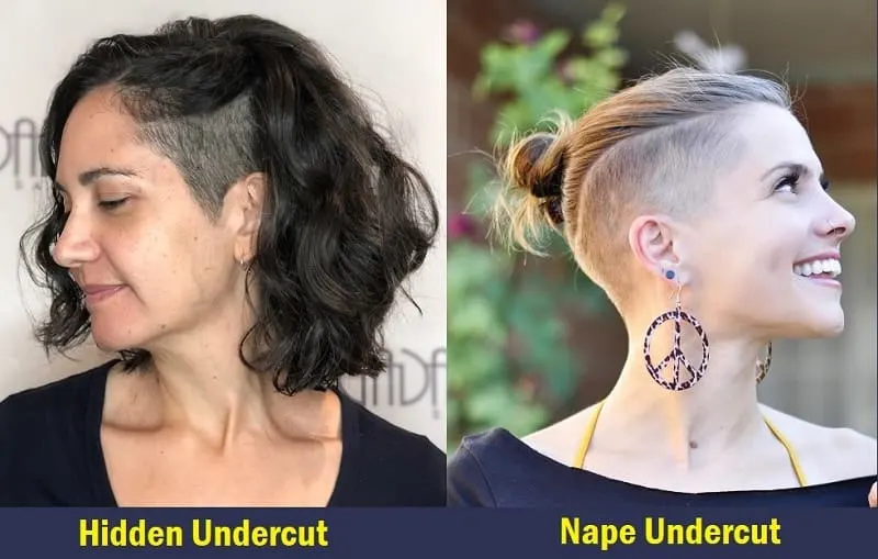 Hidden Undercut Vs Nape Undercut