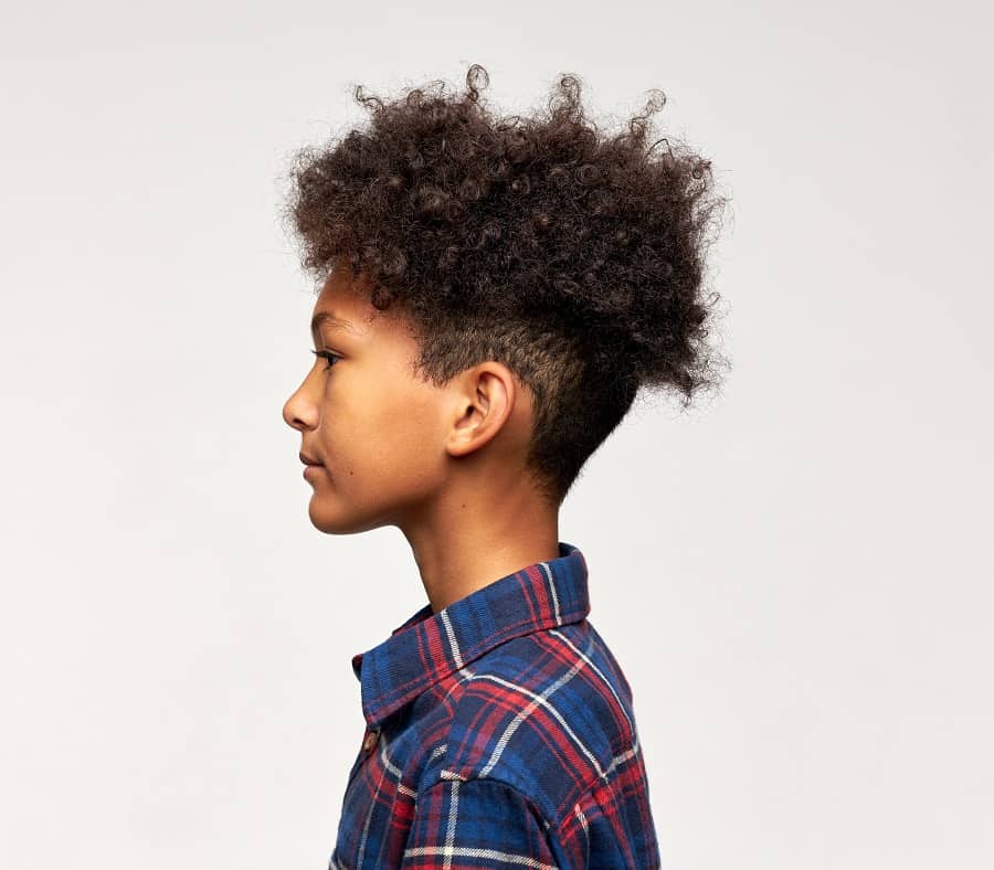 undercut hair for teenage boys