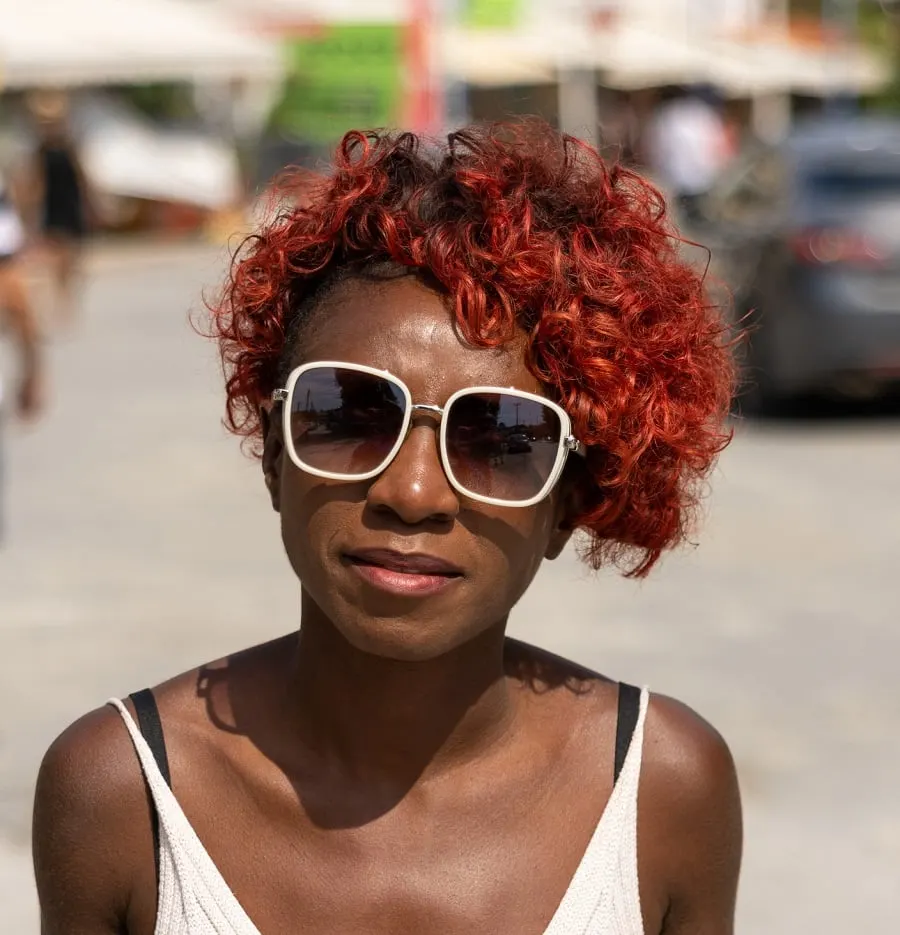 undercut pixie for black women