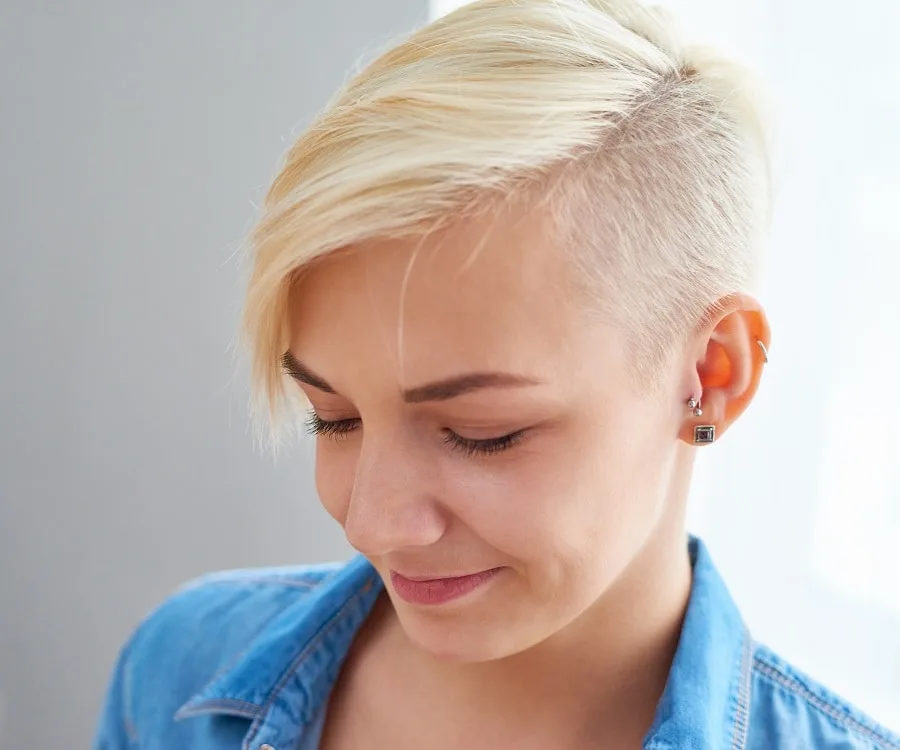 undercut pixie for teenage girls