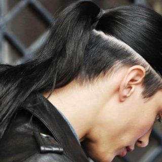 undercut ponytail for men
