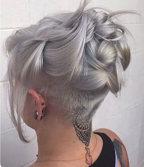 undercut for long hair