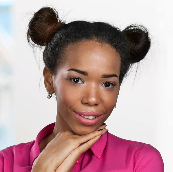 updo for 40 year old black women
