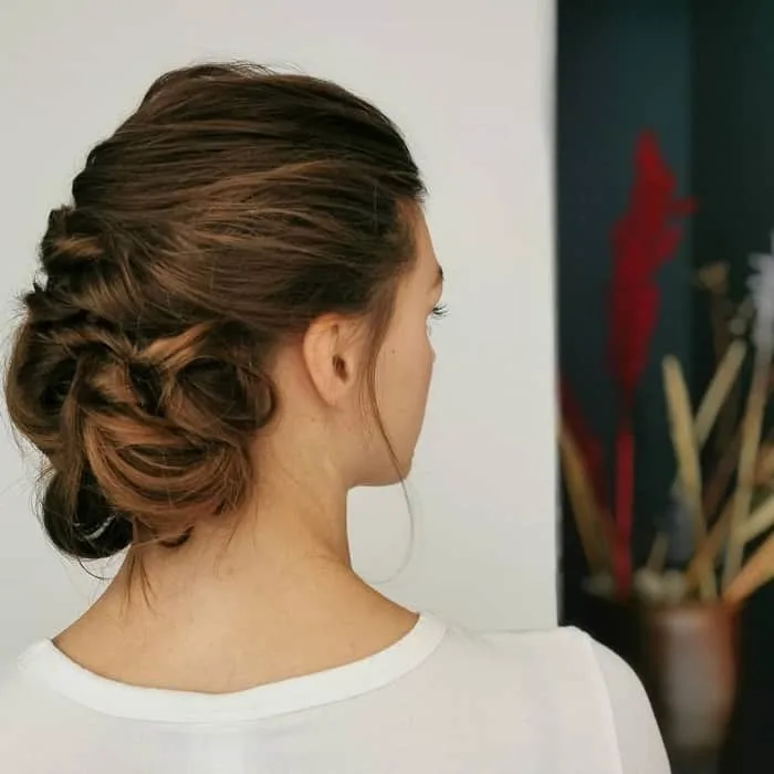 updo for interview