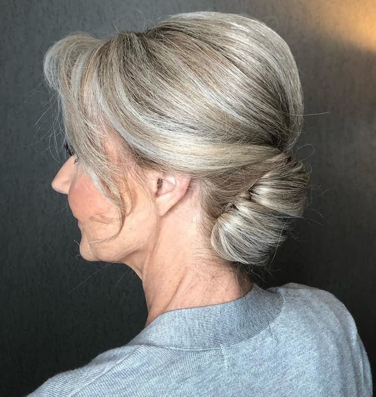 updo for mother of bride