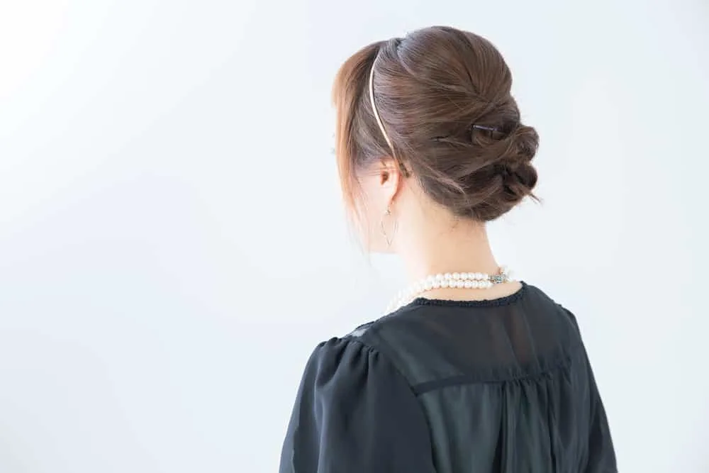 updo hairstyle for mother of the bride