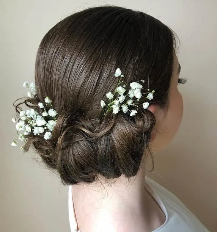 updo for short black hair