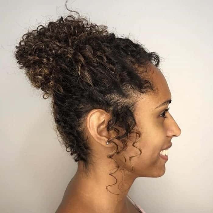 Updos for Curly Hair